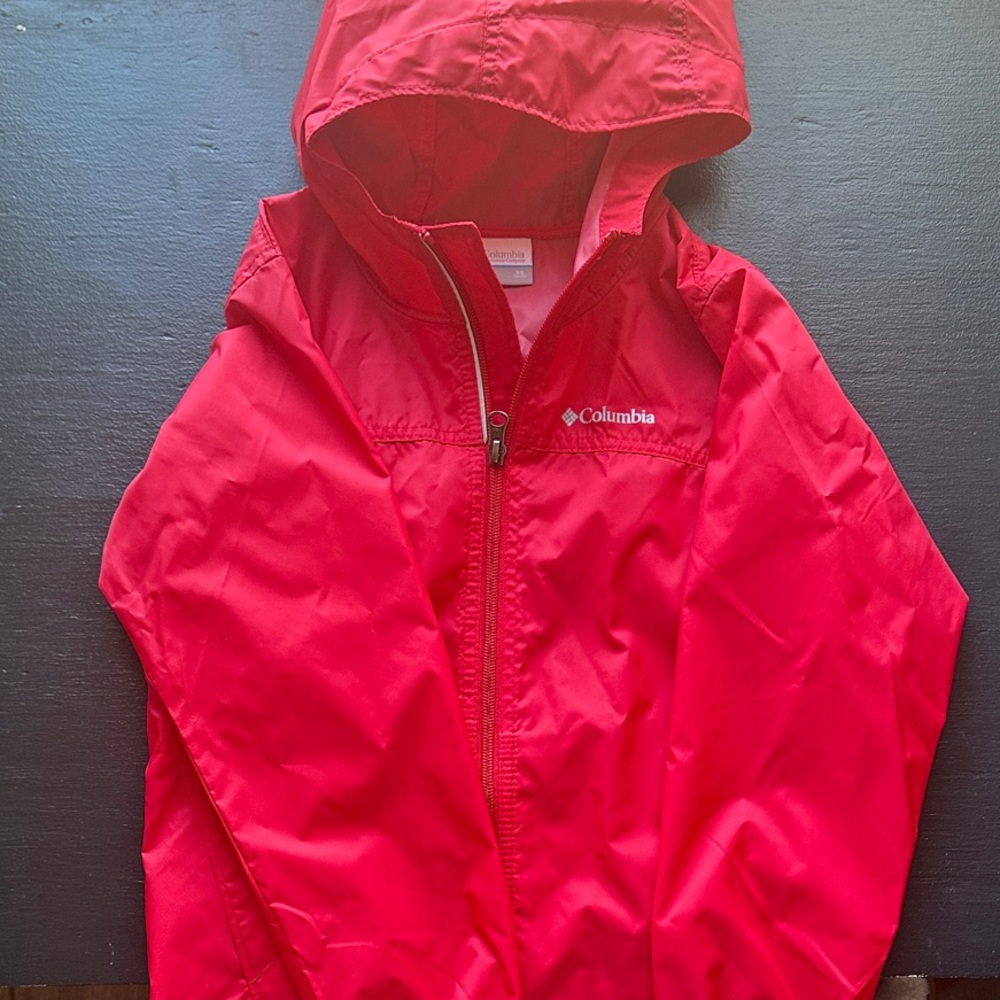 Columbia Red Hooded Jacket